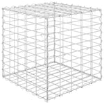 Kocka alakú acélhuzal gabion magaságyás 50 x 50 x 50 cm 2