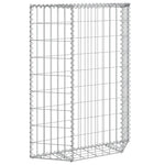 Trapéz alakú horganyzott acél gabion magaságyás 80x20x100 cm 8