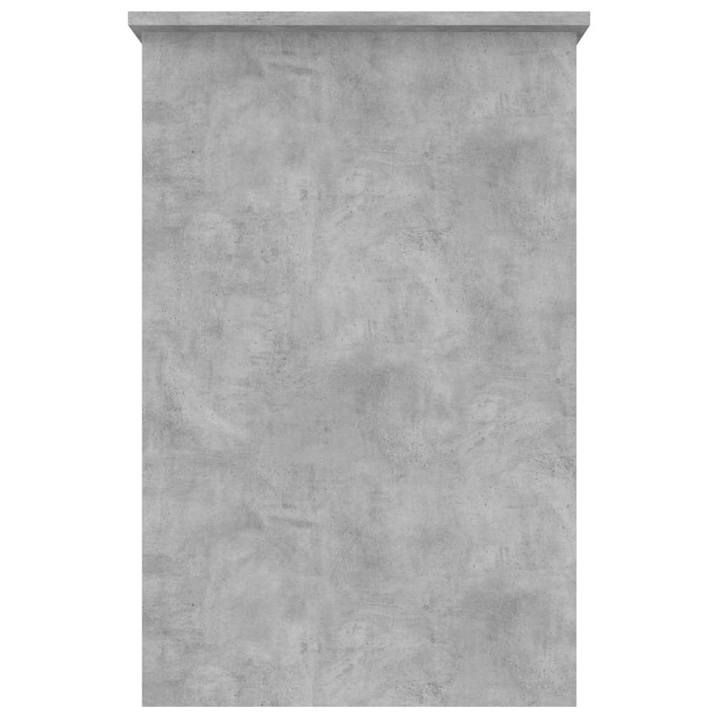 Betonszürke szerelt fa íróasztal 100 x 50 x 76 cm 5