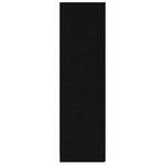 Fekete szerelt fa ruhásszekrény 80 x 52 x 180 cm 5