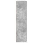 Betonszürke szerelt fa ruhásszekrény 90 x 52 x 200 cm 7