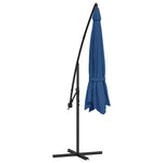 Kék konzolos napernyő alumíniumrúddal 350 cm 6