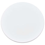 Fehér MDF bárasztal 60 x 107,5 cm 2