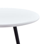 Fehér MDF bárasztal 60 x 107,5 cm 3