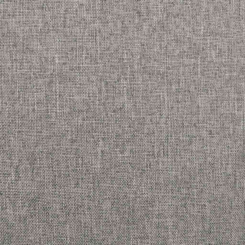 Világosszürke szövet ágykeret hidraulikus tárolóval 90 x 200 cm 10