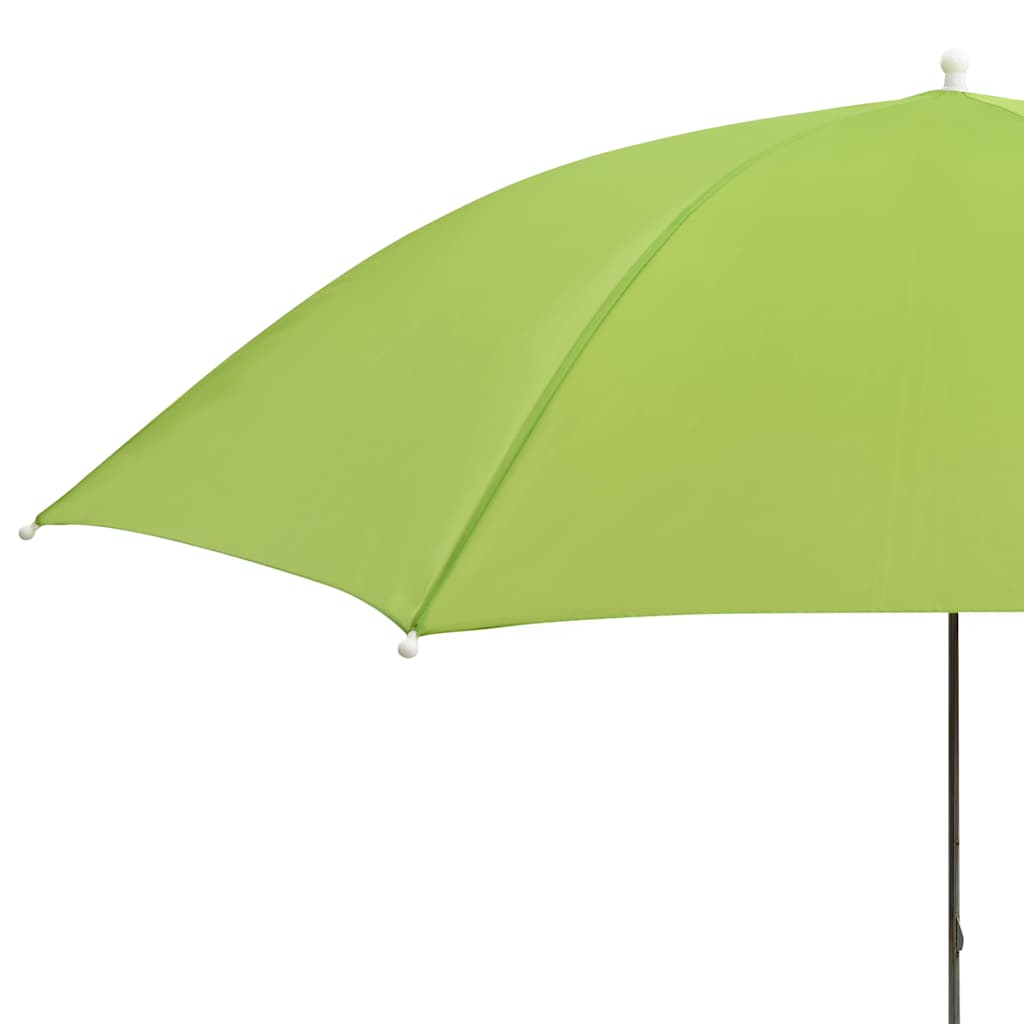 2 db zöld napernyő kempingszékhez 105 cm 5