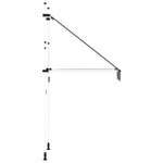 Kék-fehér csíkos kézzel feltekerhető napellenző 100 cm 5