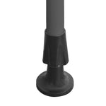 Narancssárga-barna kézzel feltekerhető LED-es napellenző 350 cm 7