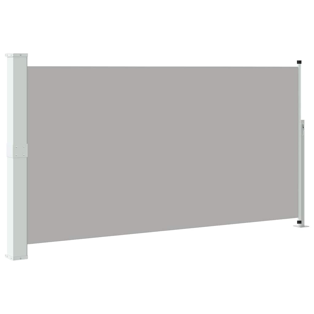 Szürke kihúzható oldalsó teraszi napellenző 170 x 300 cm 2