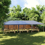 Kék rendezvénysátor 4 x 9 m