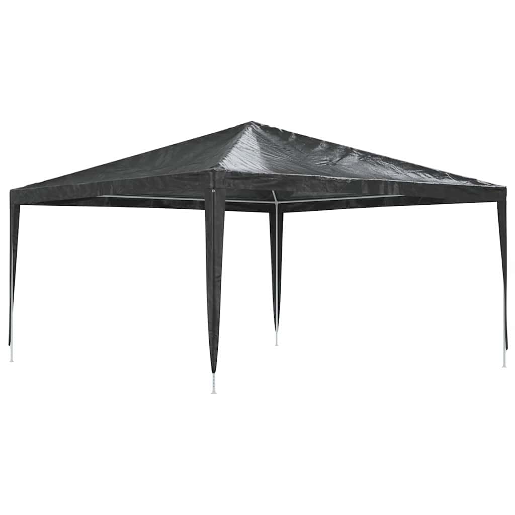 Antracitszürke rendezvénysátor 4 x 4 m 90 g/m² 2