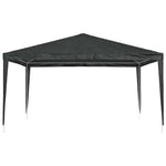 Antracitszürke rendezvénysátor 4 x 4 m 90 g/m² 3