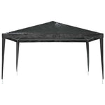 Antracitszürke rendezvénysátor 4 x 4 m 90 g/m² 4