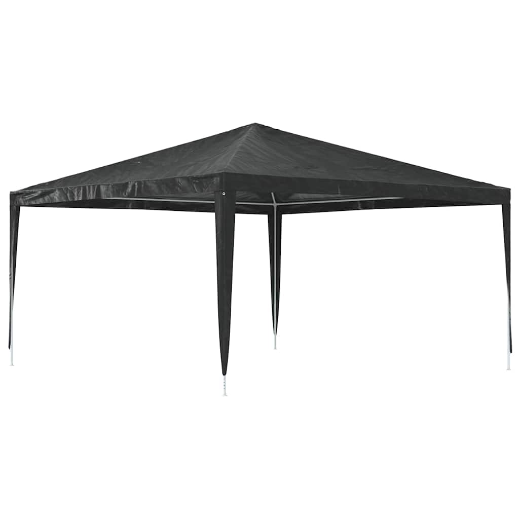 Antracitszürke rendezvénysátor 4 x 4 m 90 g/m² 5