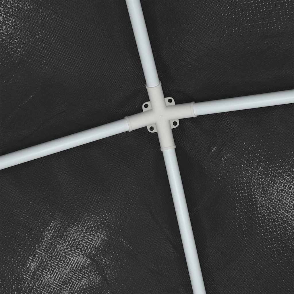Antracitszürke rendezvénysátor 4 x 4 m 90 g/m² 7