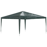 Zöld rendezvénysátor 4 x 4 m 90 g/m² 2
