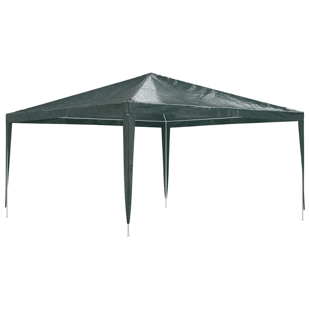 Zöld rendezvénysátor 4 x 4 m 90 g/m² 2