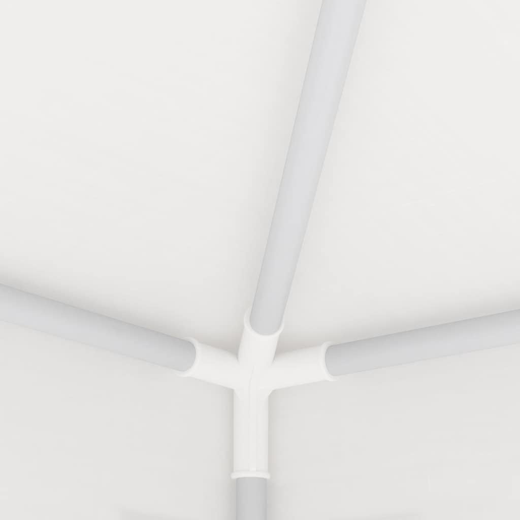 Fehér rendezvénysátor oldalfalakkal 4 x 9 m 90 g/m² 7
