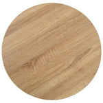 Világosbarna MDF bisztróasztal 50 cm 2