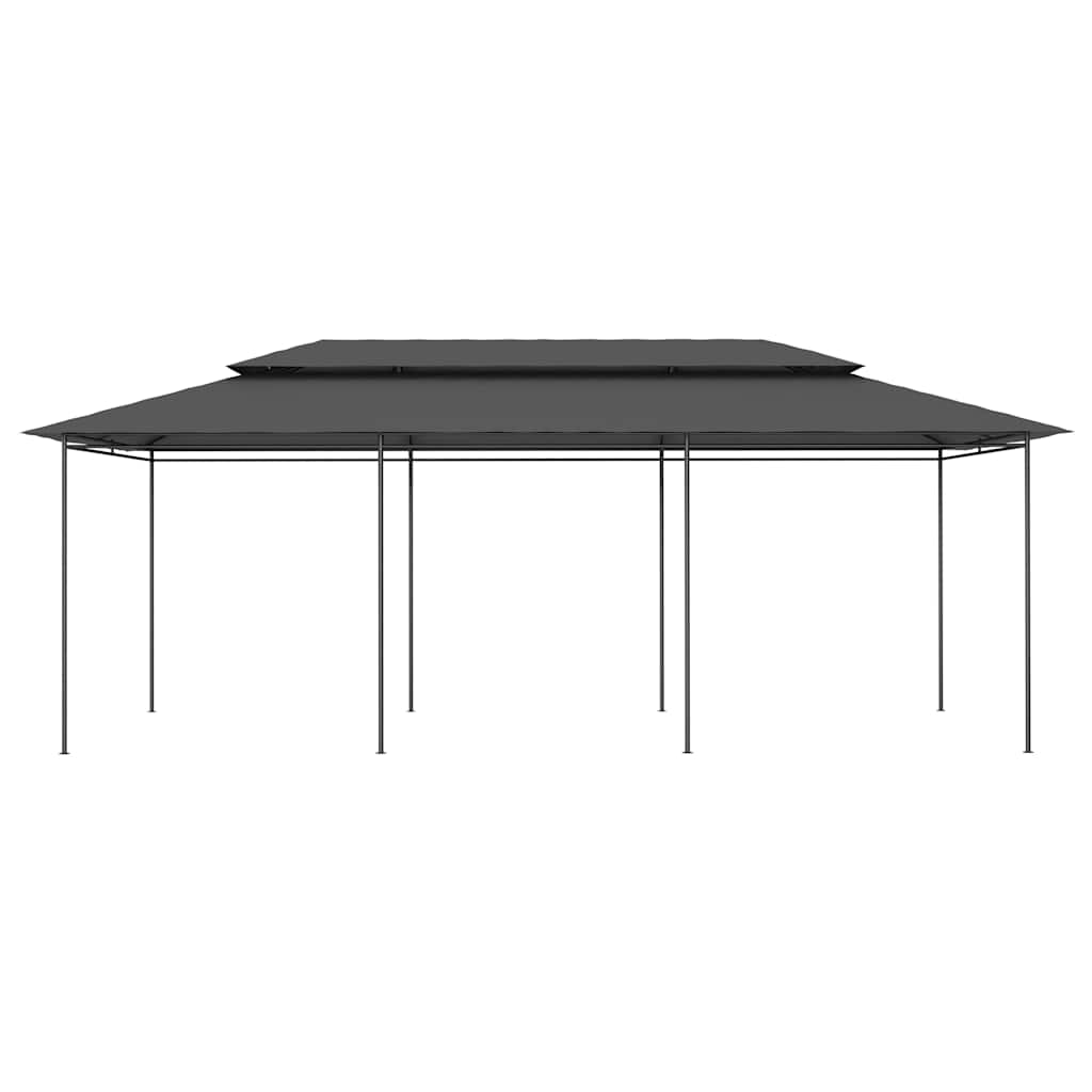 Antracitszürke pavilon 600 x 298 x 270 cm 2