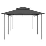 Antracitszürke pavilon 600 x 298 x 270 cm 3