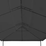 Antracitszürke pavilon 600 x 298 x 270 cm 4