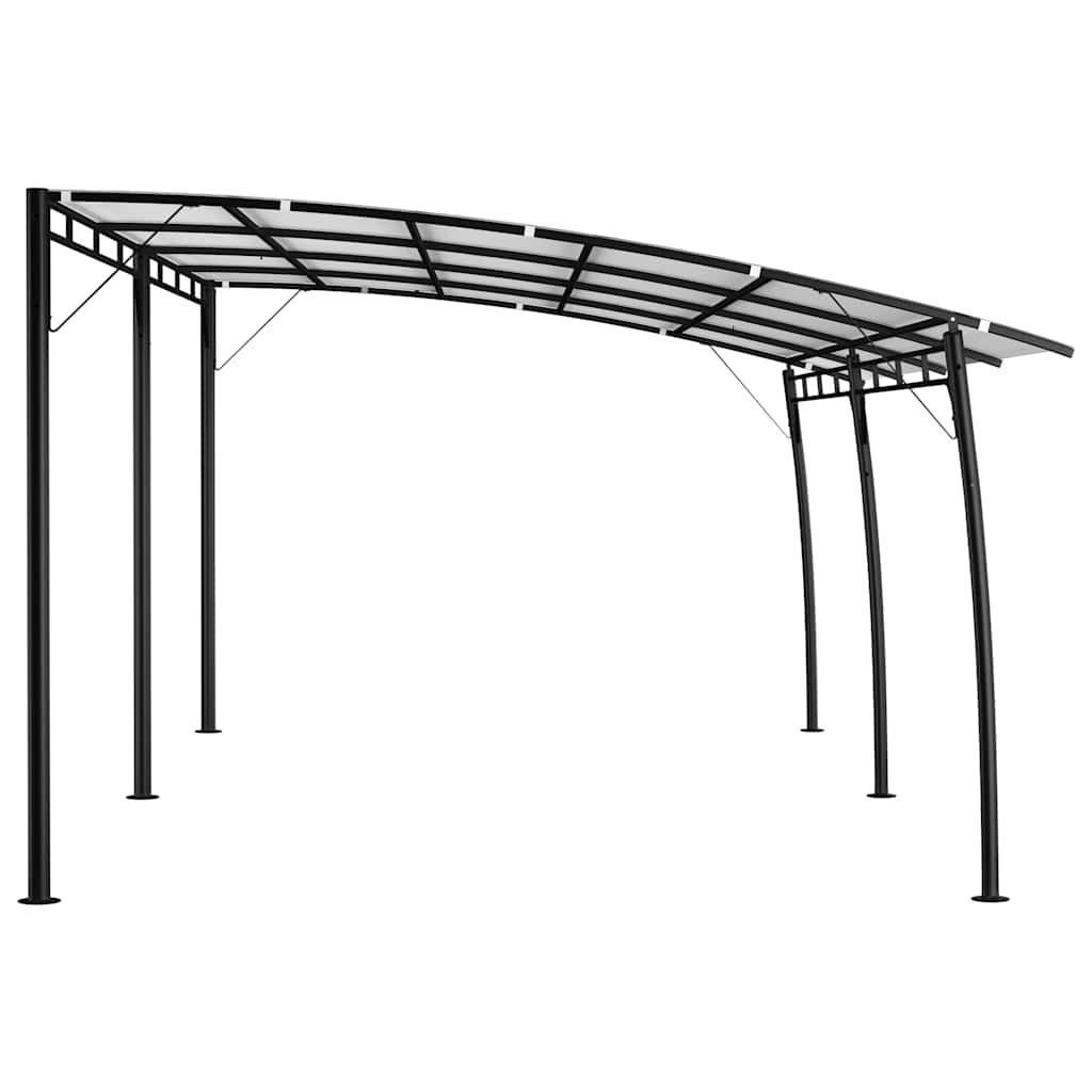 Napernyő napellenzők 6 x 3 x 2,55 m Krémszínű 3