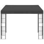 Antracitszürke falra szerelhető szövetpavilon 3 x 3 m 2