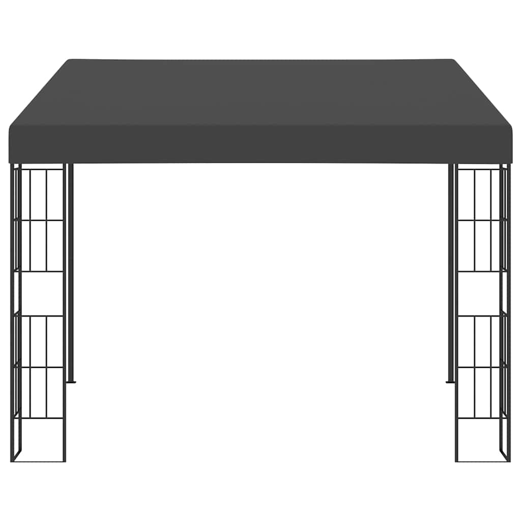 Antracitszürke falra szerelhető szövetpavilon 3 x 3 m 2