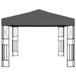 Antracitszürke pavilon 3 x 3 m 2