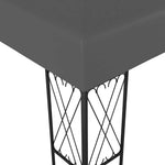Antracitszürke pavilon 3 x 3 m 3