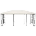 Krémszínű szövetpavilon 3 x 6 m 2