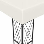 Krémszínű szövetpavilon 3 x 6 m 4