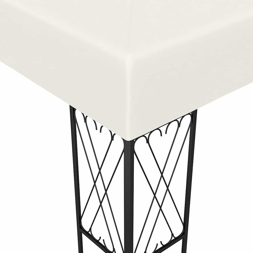 Krémszínű szövetpavilon 3 x 6 m 4