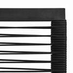 2 db fekete PVC rattan kerti szék 6