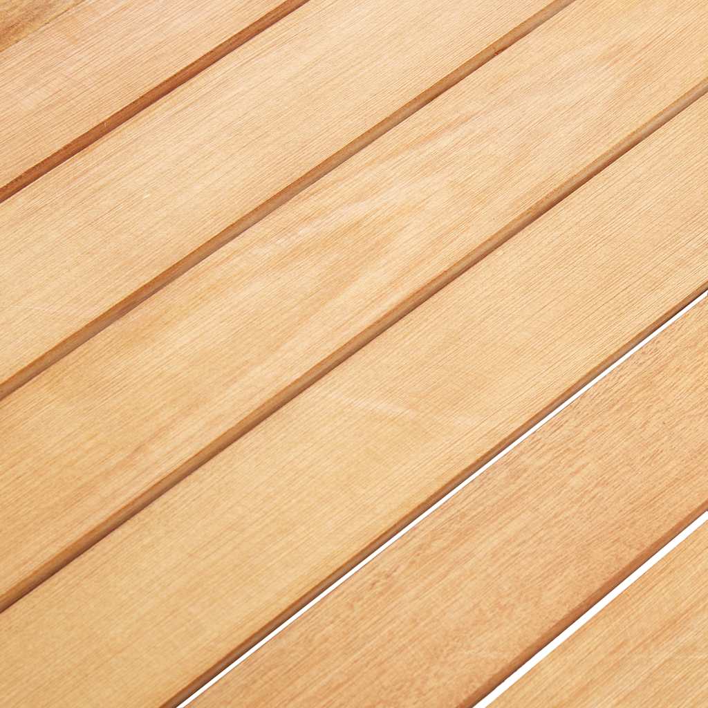 7 részes kültéri szürke polyrattan és akácfa étkezőgarnitúra 5