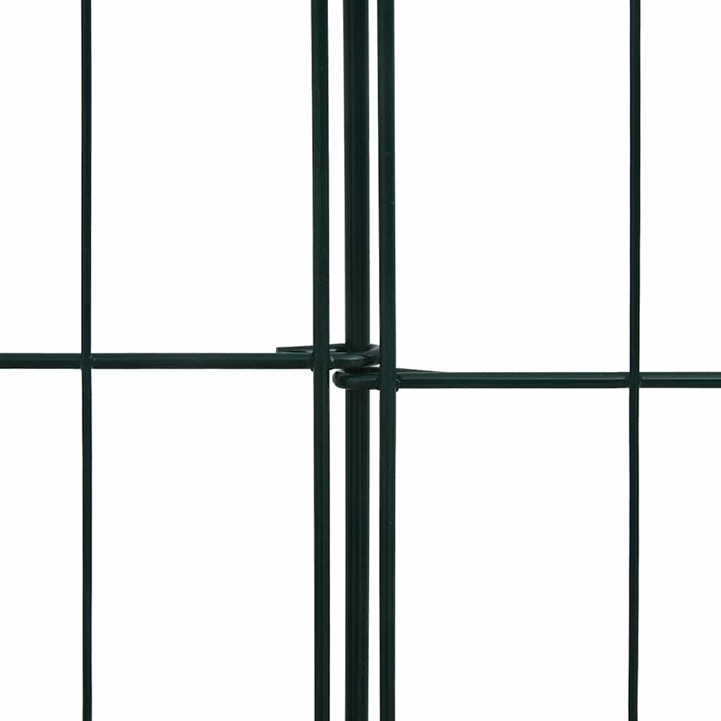 Zöld kerti kerítés szett 115 x 79 cm 6