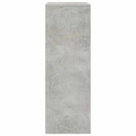 6-fiókos betonszürke szerelt fa tálalószekrény 50 x 34 x 96 cm 5