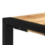 Tömör mangófa tálalóasztal 110 x 35 x 76 cm 4