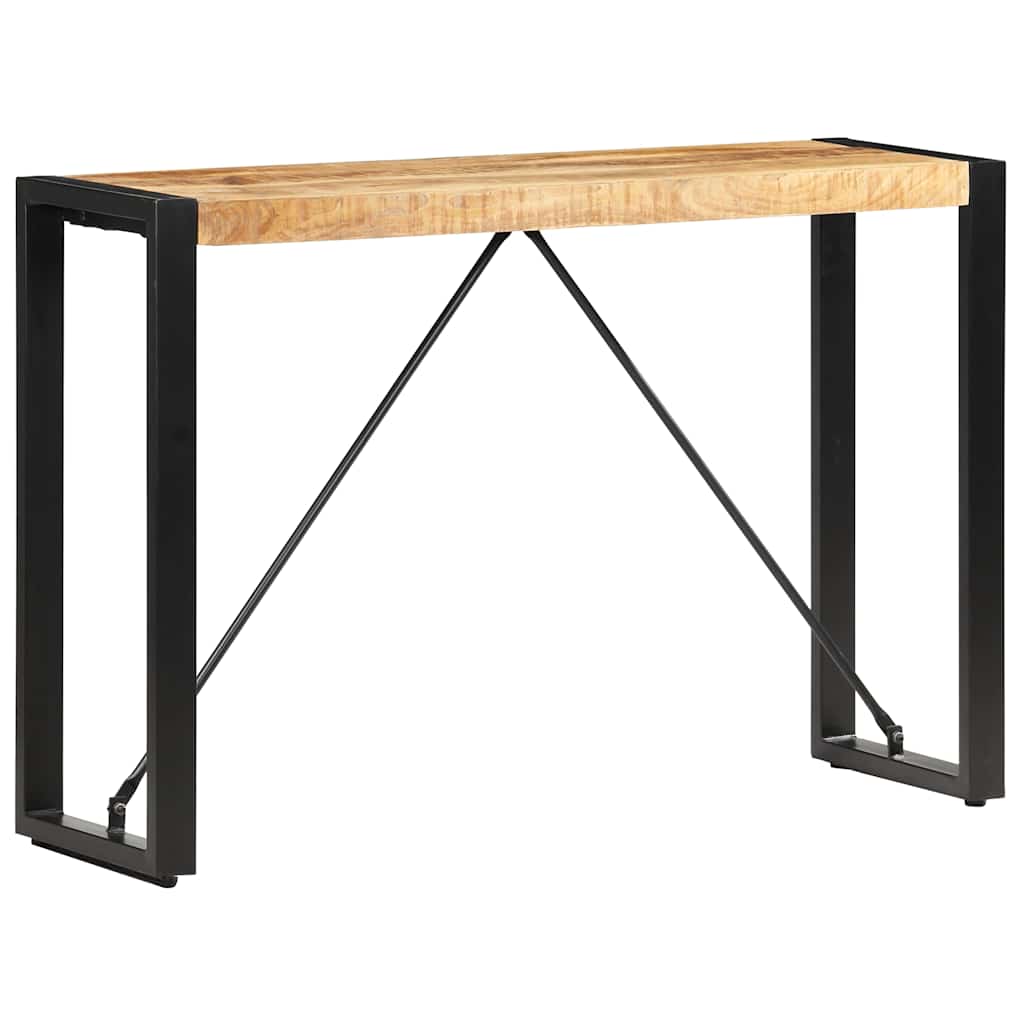 Tömör mangófa tálalóasztal 110 x 35 x 76 cm 9