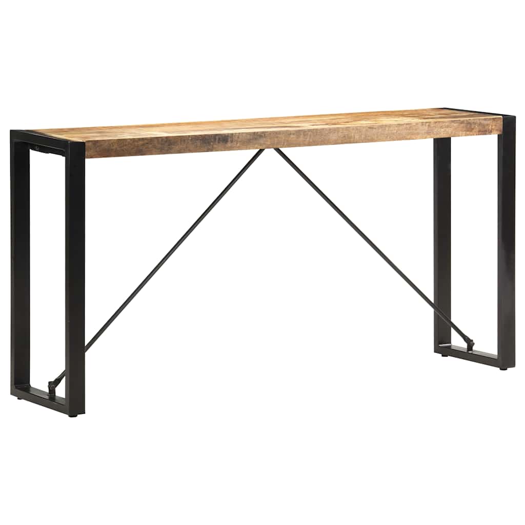 Tömör mangófa tálalóasztal 150 x 35 x 76 cm 6