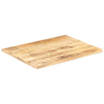 Tömör mangófa asztallap 25-27 mm 80 x 60 cm 5