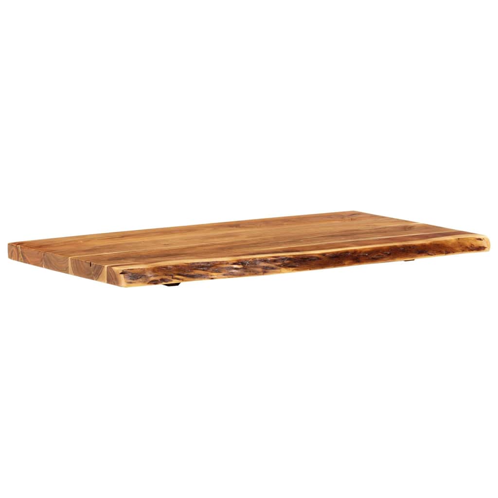 Tömör akácfa fürdőszoba piperepolc 100x52x3,8 cm 12