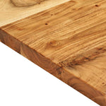 Tömör akácfa fürdőszoba piperepolc 140x52x3,8 cm 5