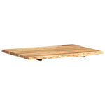 Tömör akácfa asztallap 80 x (50-60) x 2,5 cm 8
