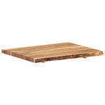 Tömör akácfa asztallap 80 x (50-60) x 3,8 cm 6