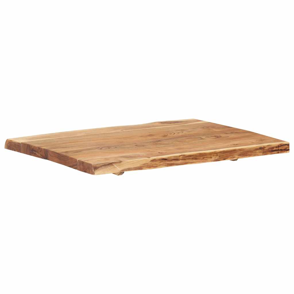 Tömör akácfa asztallap 80 x (50-60) x 3,8 cm 8