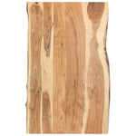 Tömör akácfa asztallap 100 x (50-60) x 3,8 cm