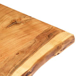 Tömör akácfa asztallap 100 x (50-60) x 3,8 cm 3