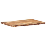 Tömör akácfa asztallap 100 x (50-60) x 3,8 cm 5